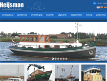 Tablet Screenshot of heijsman.nl